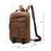 M.G. Canvas Backpack mu8854. Coffee